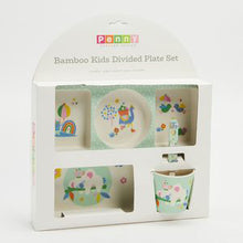 Load image into Gallery viewer, Penny Scallan - Bamboo Divided Plate Set