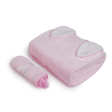 Load image into Gallery viewer, Nuborn Bamboo Hooded Towel And Wash Cloth Set