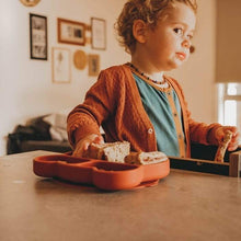 Load image into Gallery viewer, We Might Be Tiny Stickie Plate Silicone Divided Plate with Suction Foot