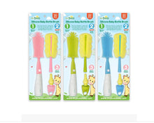 Load image into Gallery viewer, Tiny Buds Baby Naturals Silicone Baby Bottle Brush