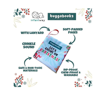 Load image into Gallery viewer, Infantway - Huggabooks Christmas Cloth Book
