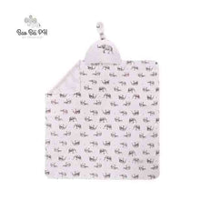 Load image into Gallery viewer, Bao Bei Tyler Baby Blanket + Matching Hat Set