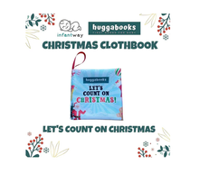 Load image into Gallery viewer, Infantway - Huggabooks Christmas Cloth Book