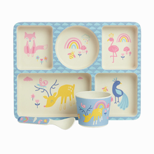 Load image into Gallery viewer, Penny Scallan - Bamboo Divided Plate Set