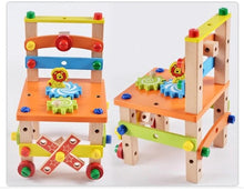 Load image into Gallery viewer, Wooden Disassembling Chair