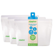 Load image into Gallery viewer, Zippies Reusable storage standup Bags
