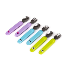 Load image into Gallery viewer, Kidsme Premier Spoon and Fork with Case