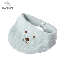 Load image into Gallery viewer, Bao Bei Xavier Bandana Bibs (Set of 5)