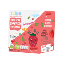 Load image into Gallery viewer, Cubbe Freeze Dried Baby Snack 8m+
