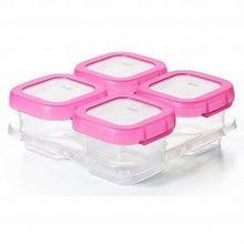 Load image into Gallery viewer, Oxo Tot Baby Blocks Freezer Storage Containers – 4oz