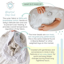 Load image into Gallery viewer, Dreamland Baby Dream Weighted Sleep Sack
