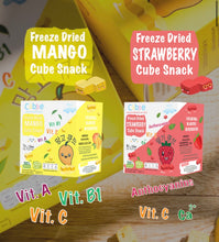 Load image into Gallery viewer, Cubbe Freeze Dried Baby Snack 8m+