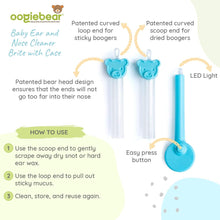 Load image into Gallery viewer, Oogiebear Baby Booger Picker 2-Pack with Case