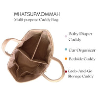 Load image into Gallery viewer, Whatsupmommah Rope Caddy Bag Organizer