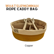 Load image into Gallery viewer, Whatsupmommah Rope Caddy Bag Organizer