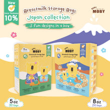 Load image into Gallery viewer, Baby Moby Japan Collection Milk Storage Bag