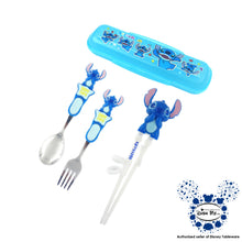 Load image into Gallery viewer, DisneyTableware by Dish Me PH - 3D Spoon, Fork and Chopsticks Set with Case