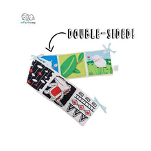 Load image into Gallery viewer, Infantway - Huggabooks Visual Training and Activity Cloth Book Bumper