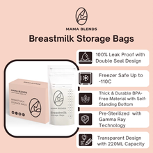 Load image into Gallery viewer, Mama Blends Breastmilk Storage Bags