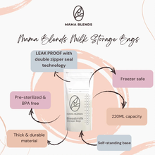 Load image into Gallery viewer, Mama Blends Breastmilk Storage Bags