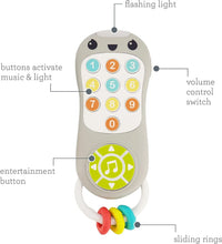 Load image into Gallery viewer, Infantino Music &amp; Light Pretend Remote Control
