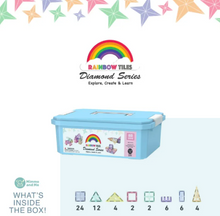 Load image into Gallery viewer, Mimmo and Me Rainbow Tiles - Diamond Series
