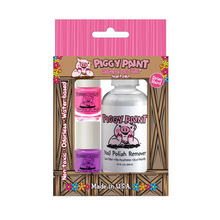 Load image into Gallery viewer, Piggy Paint - 2 Polish + Remover Box Set
