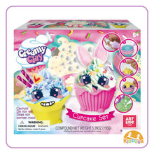 Load image into Gallery viewer, Kiddora Artkids Creamy Clay Cupcake Set
