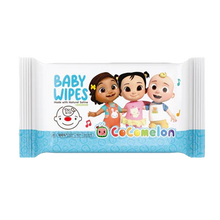 Load image into Gallery viewer, Tiny Nose Saline Wet Wipes  Cocomelon  82 Sheets
