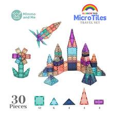 Load image into Gallery viewer, Mimmo and Me Micro Magnetic Tiles Travel Set
