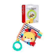 Load image into Gallery viewer, Infantino Link &amp; Squeak Animal Crinkle Book
