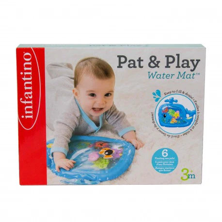 Infantino Pat & Play Water Mat - Blue Whale