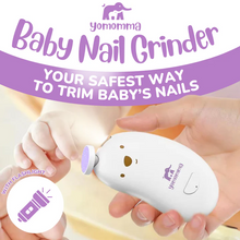 Load image into Gallery viewer, Yomomma Baby Electric Nail File w/ Light
