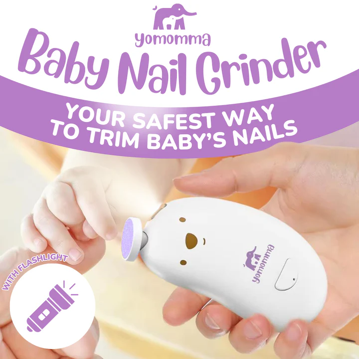 Yomomma Baby Electric Nail File w/ Light