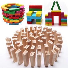 Load image into Gallery viewer, Wooden Colour Stack it, Pack it, &amp; Go - Jengga
