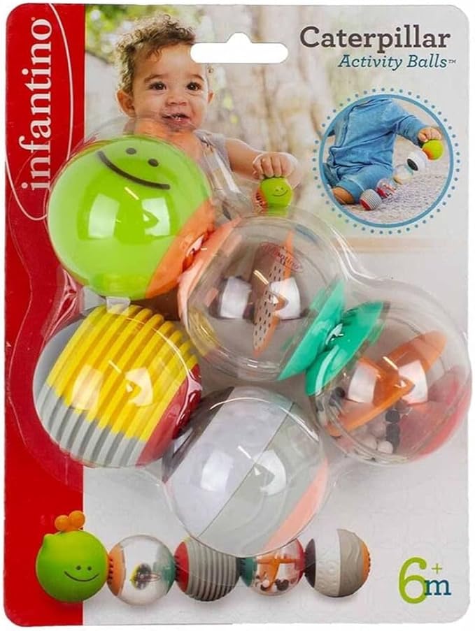 Infantino Caterpillar Activity Balls