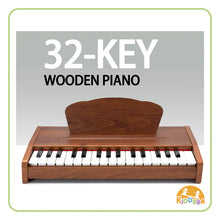 Load image into Gallery viewer, Kiddora Mini Maestro Jr.: Wooden Kids Piano with Microphone
