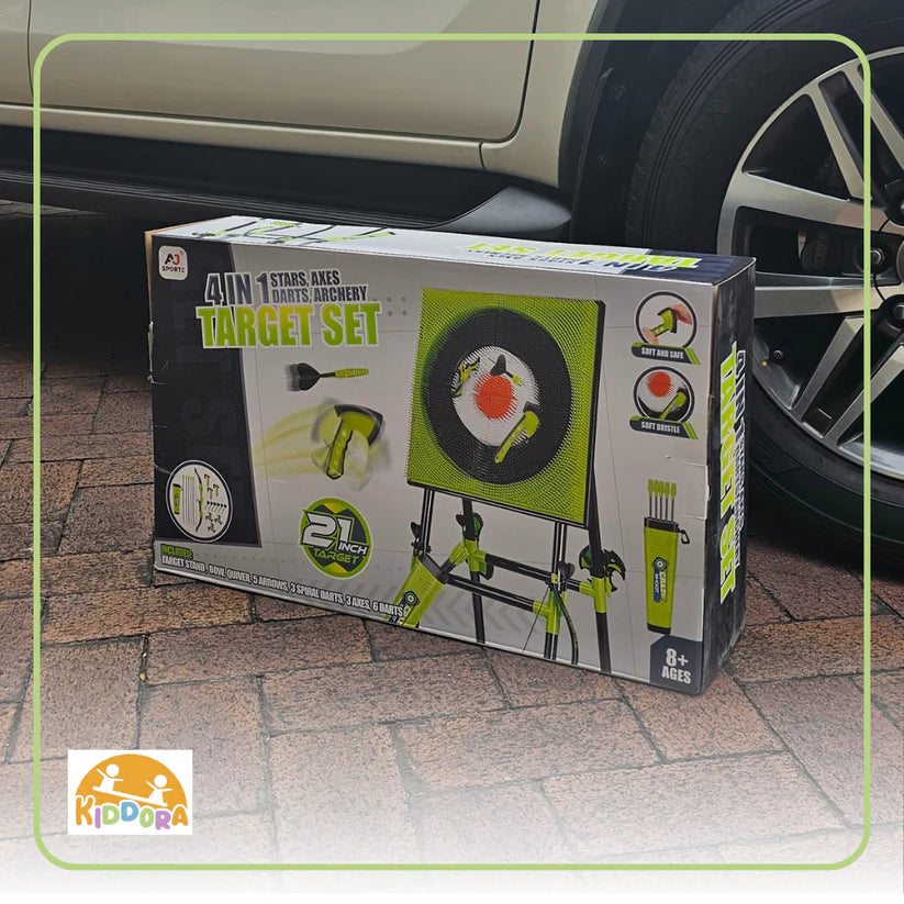 Kiddora 4-in-1 Target Set 21