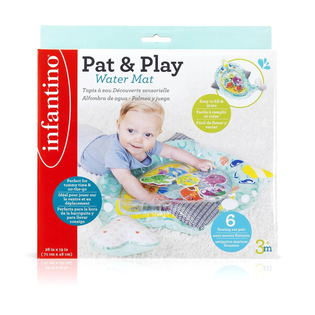 Infantino Pat & Play Water Mat - Narwhal