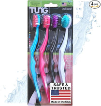 Load image into Gallery viewer, Tung Brush  - 4 Pack - Tongue Cleaner

