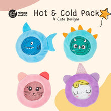 Load image into Gallery viewer, Mimmo and Me Hot &amp; Cold Gel Pack Plushies
