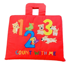 Load image into Gallery viewer, 123 Count With Me Cloth Book
