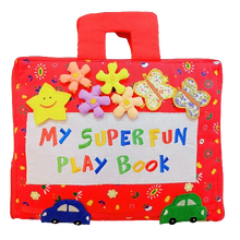 Load image into Gallery viewer, My Super Fun Playbook Cloth Book
