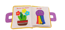 Load image into Gallery viewer, Let&#39;s Play and Learn Cloth Book
