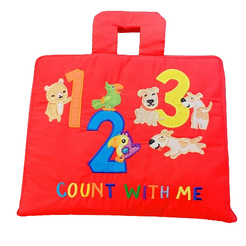 123 Count With Me Cloth Book