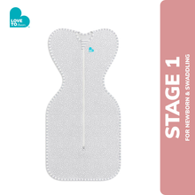 Load image into Gallery viewer, Love to Dream Swaddle up  Bamboo Original Grey Dot
