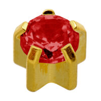 Load image into Gallery viewer, Caflon Clawset - Gold Plated &amp; White Stainless
