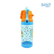 Load image into Gallery viewer, Totsafe Bluey Plastic Water Bottle with Strap 500ml
