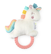 Load image into Gallery viewer, Itzy Ritzy Rattle Pal Plush Rattle with Teether
