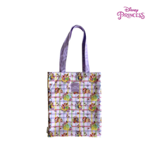 Load image into Gallery viewer, Zippies Lab Disney Princess Floral Plaid Reverso Tote
